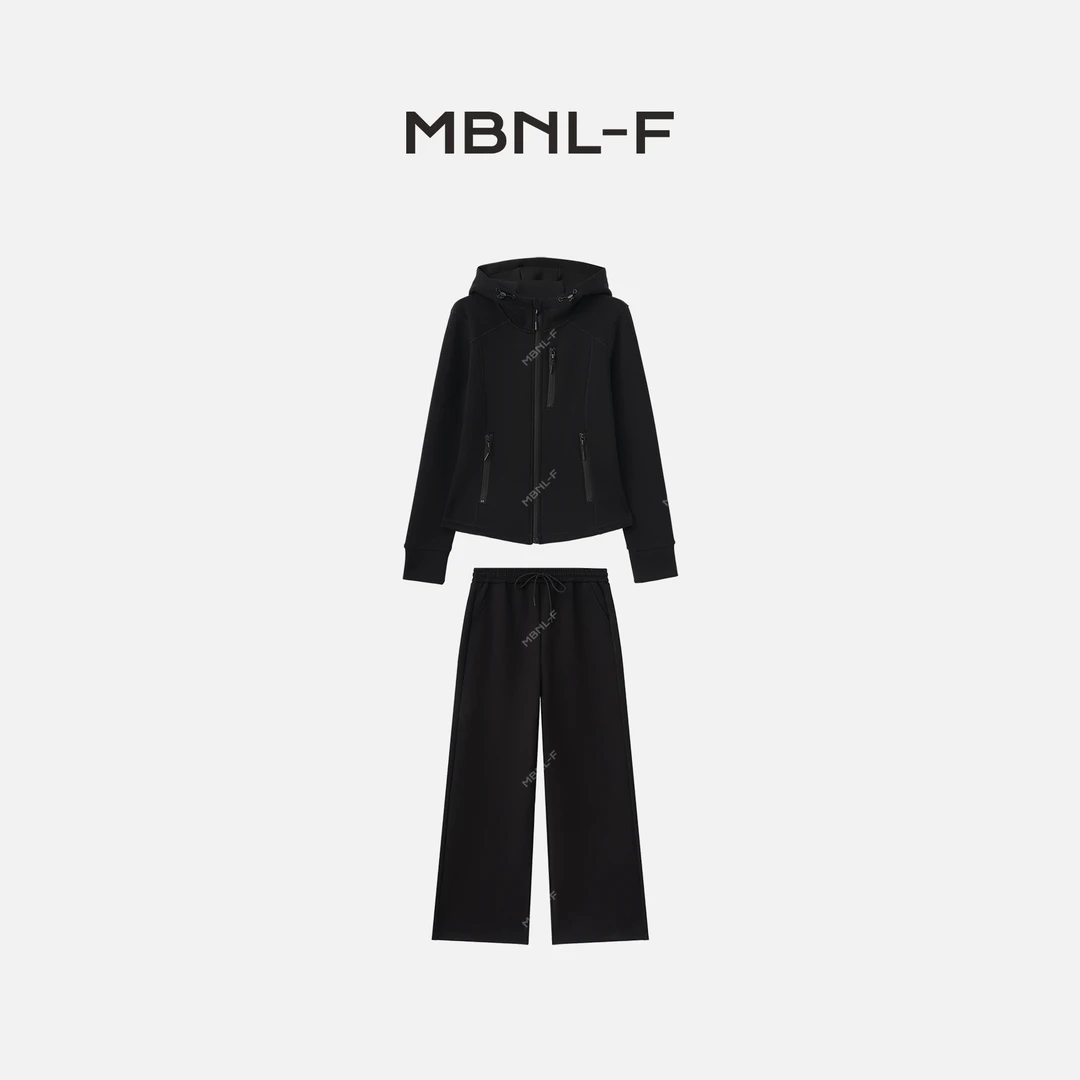 MBNL-F“松弛套装” 2024F/W新品 加绒户外卫衣套装 秦磊XM-TZ26258