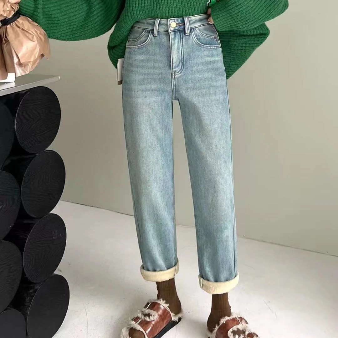 P&C Studio 寒冬的礼物显瘦牛仔裤