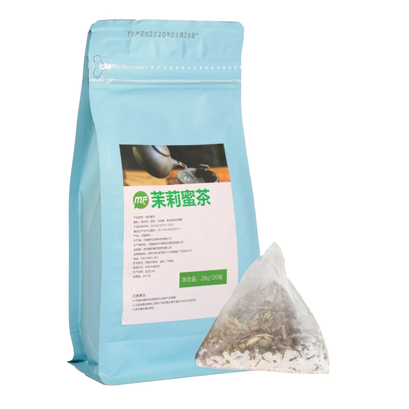 茉莉蜜茶茶包含糖茉莉蜜香甘甜红茶绿茶乌龙蜜粉茉莉蜜茶三角包