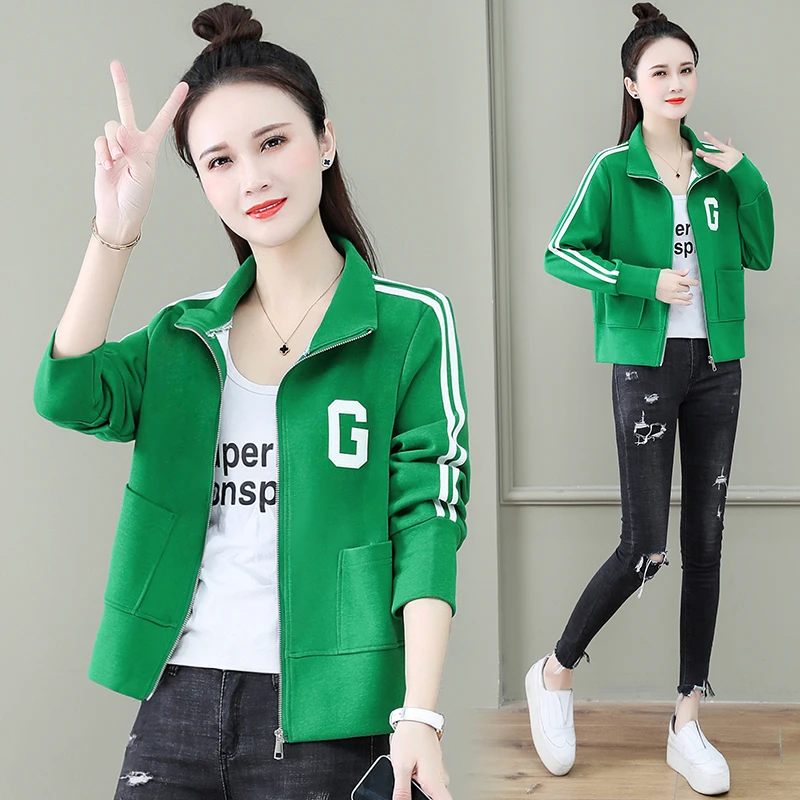 小个子短款外套女装2025新款春秋装宽松显瘦韩版棒球服长袖女上衣