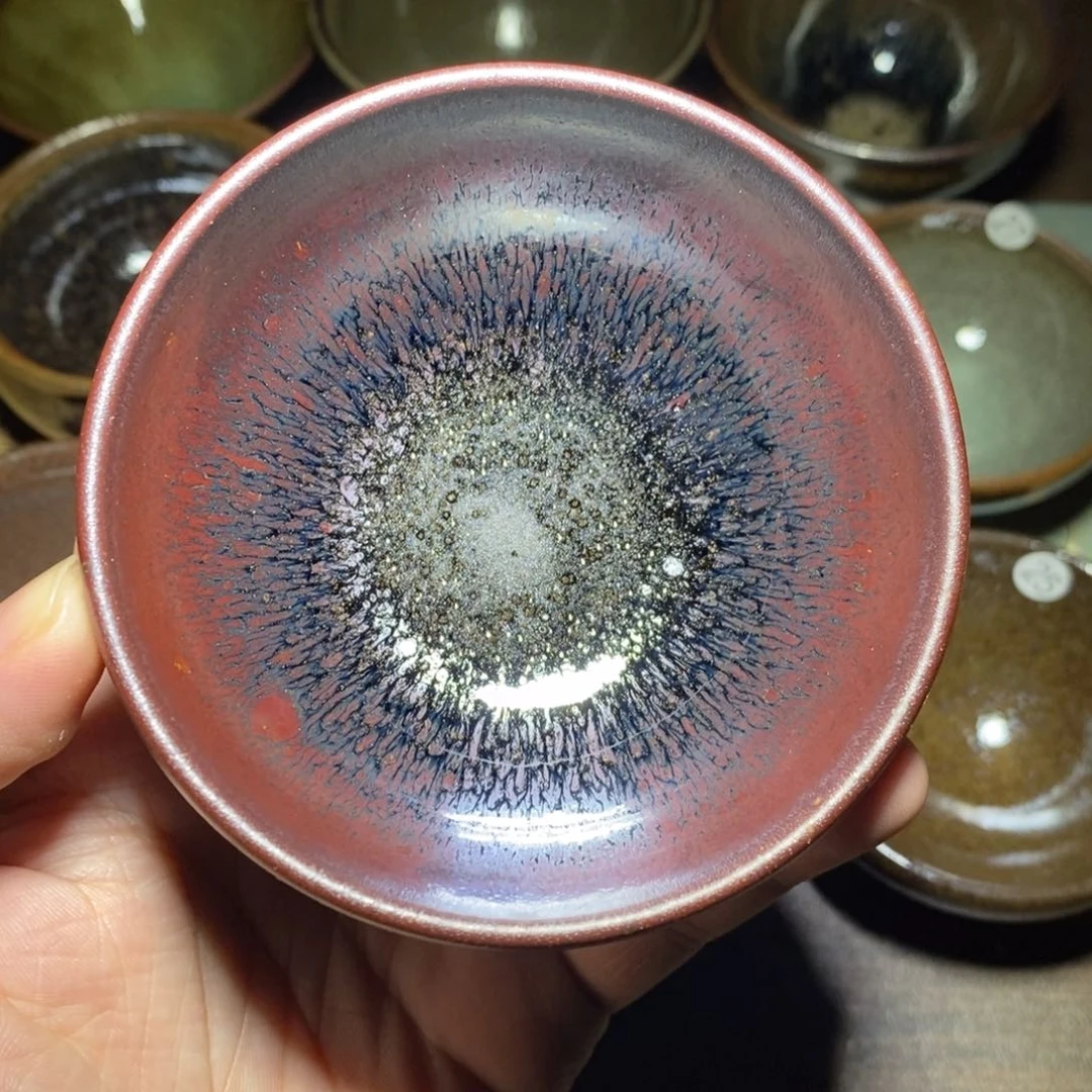 陶瓷建盏手工龙窑柴烧