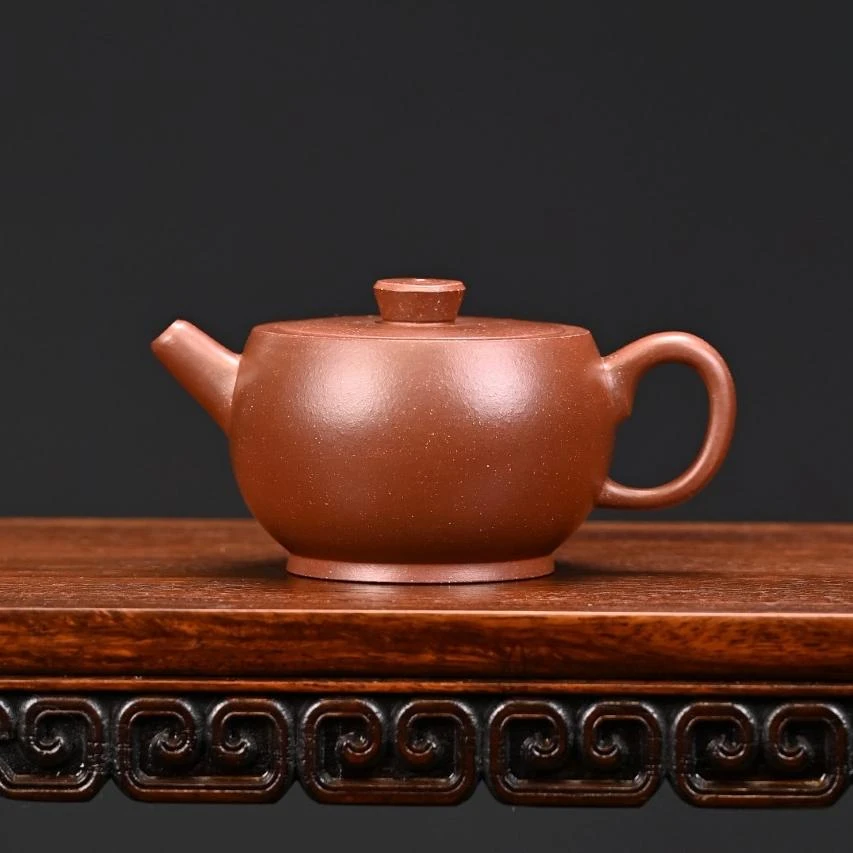 范家壶庄《巨轮（1）》大生紫泥205cc品牌系列手工紫砂壶