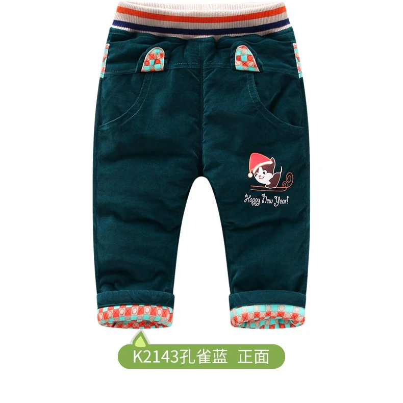 K2143//冬季加绒牛仔长裤