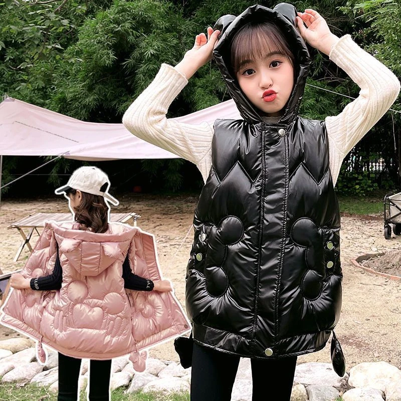 【小扬哥推荐】2023马甲女儿童秋冬新品女童棉马甲爆款中大童免洗