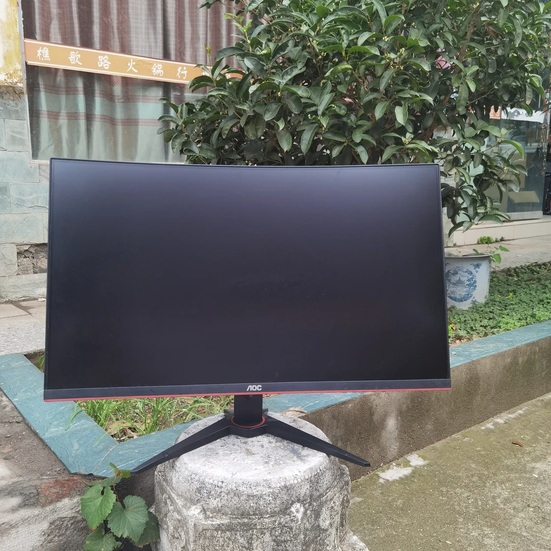 9新 AOC AOC C32G1显示器144HZ电竞32寸曲面屏幕游戏台式机屏幕