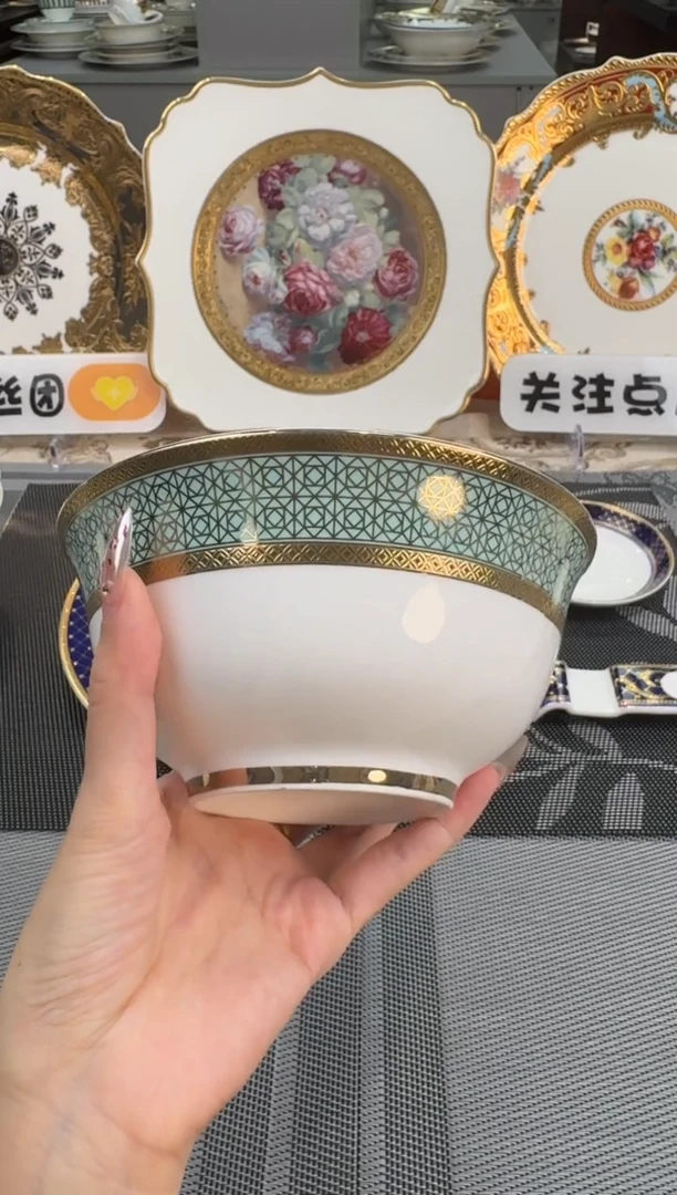 【闪购商品】瓷片6英寸面碗福利款微瑕