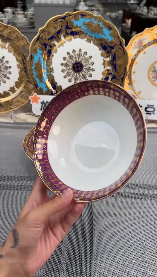 【闪购商品】瓷片6英寸水果碗福利款