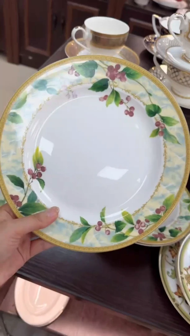 【闪购商品】瓷片9英寸平盘福利价4个