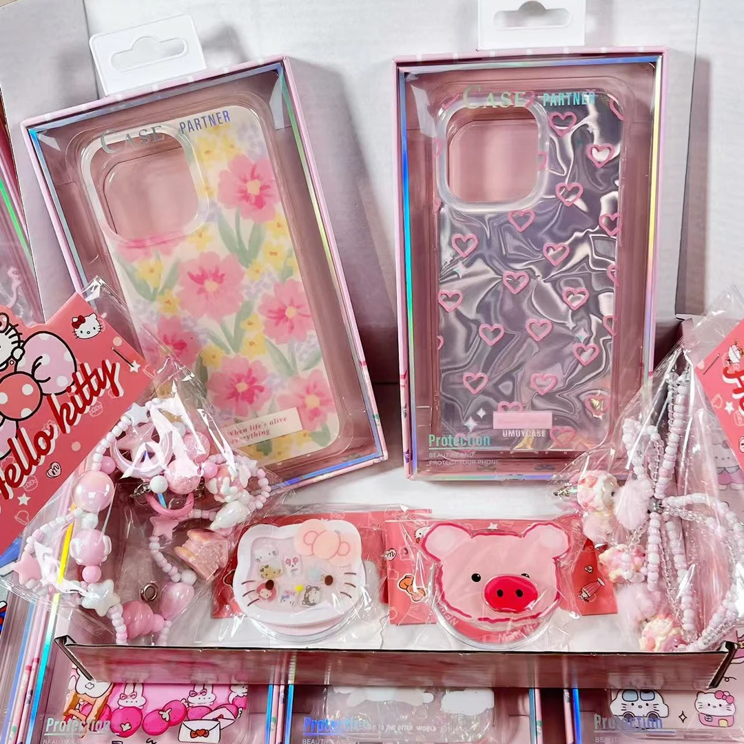 【无挂链】双层IMD手机壳适用于苹果型号可爱创意卡通全包防摔高级