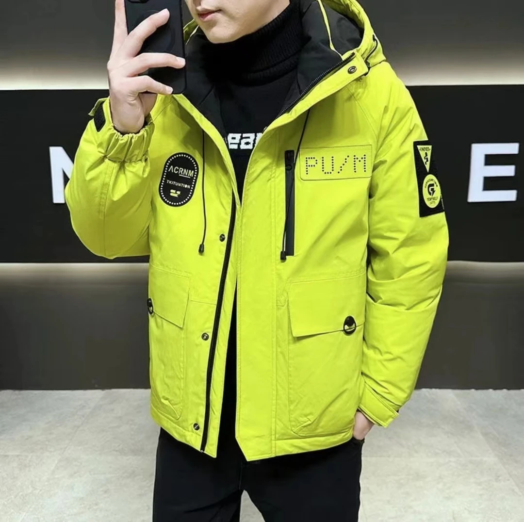 【御寒化暖】连帽冲锋衣棉服-8101