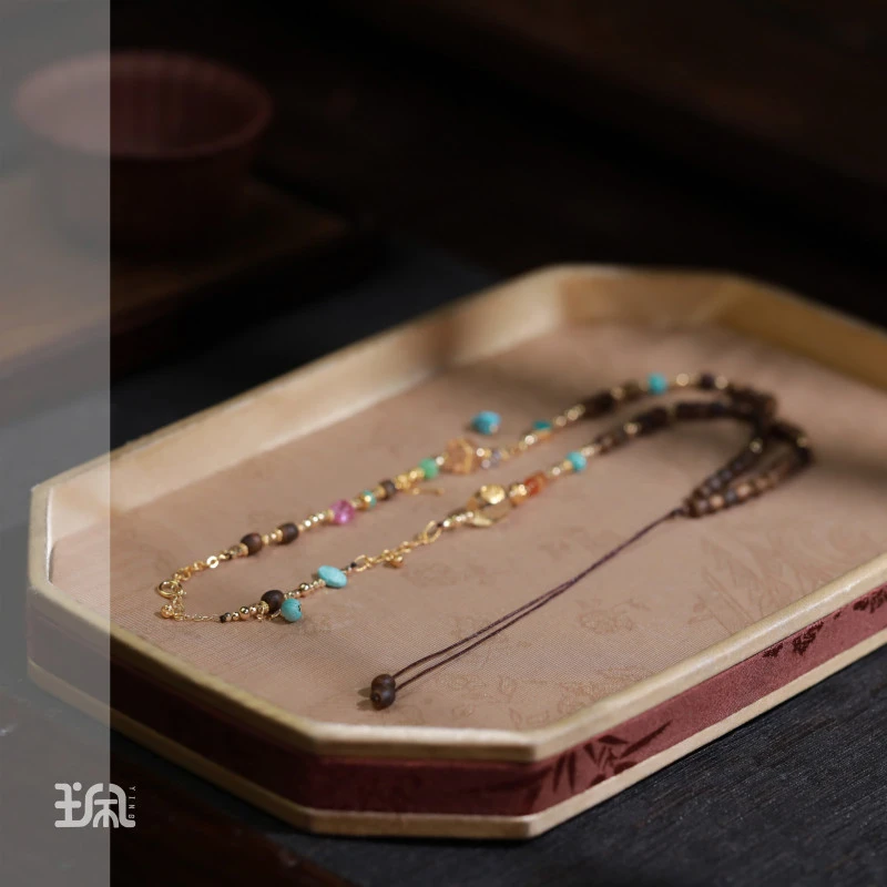 单串/多宝1.0|沉香*18K金镶嵌QXB24101235多样性发其一