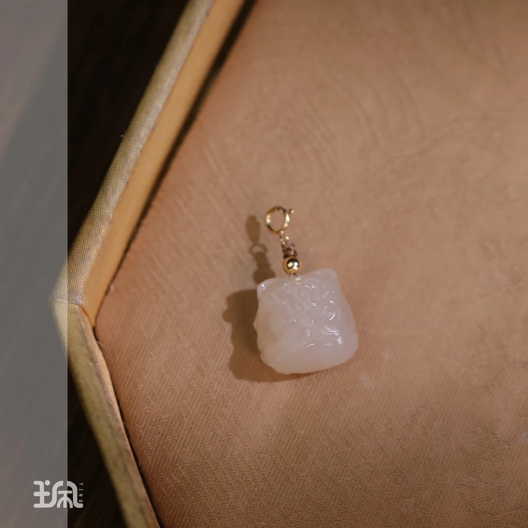 单坠/诉恬|和田玉*18K金镶嵌YJB24110916多样性发其一