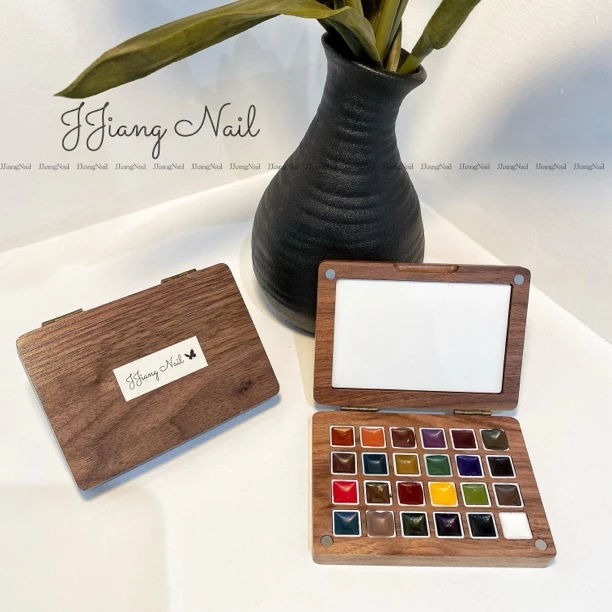 JJiang Nail 层林尽染24色美甲水彩盘 0.5ml