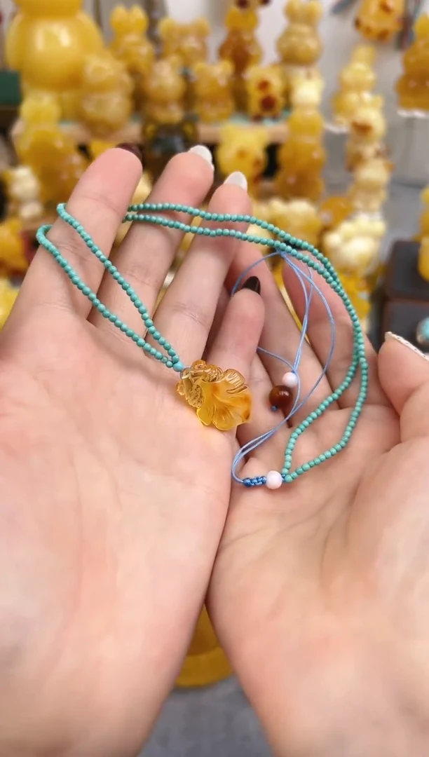 【闪购商品】蜜蜡珠宝奇石未镶嵌绿松石
