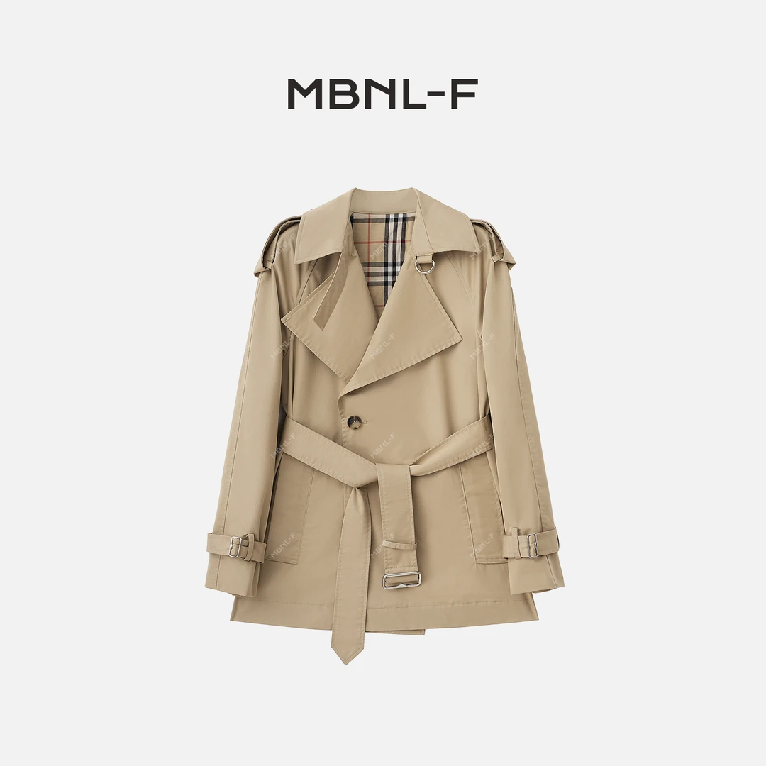 MBNL-F“布尔顿风衣” 2024F/W 100%棉风衣外套 秦磊XM-FY6654