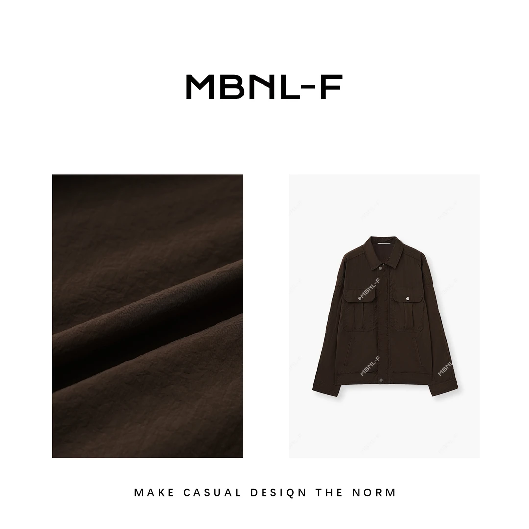 MBNL-F 简奢 2024S/S新品 夏季休闲百搭上衣外套 秦磊XM-WT19230
