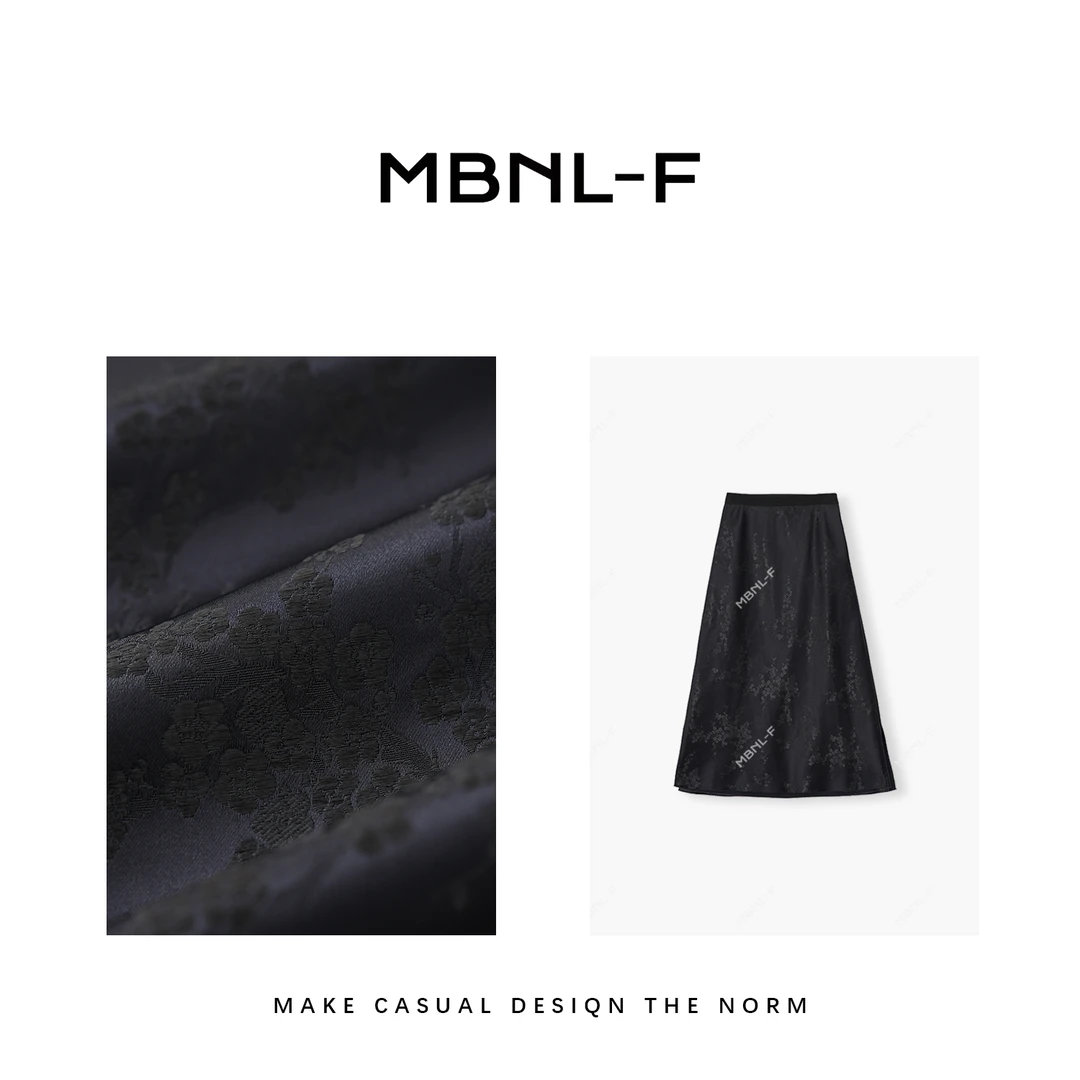 MBNL-F 高定裙 2024F/W 复古国风直筒裙 秦磊XM-QZ1581