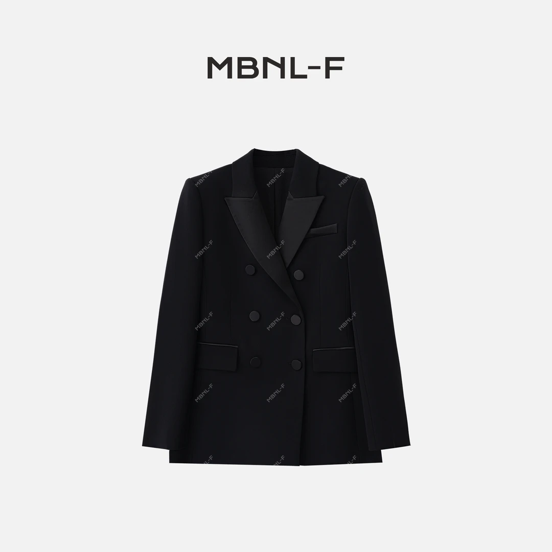 MBNL-F“戛纳晚宴” 2024F/W新品 垫肩西装外套 秦磊XM-WT7060