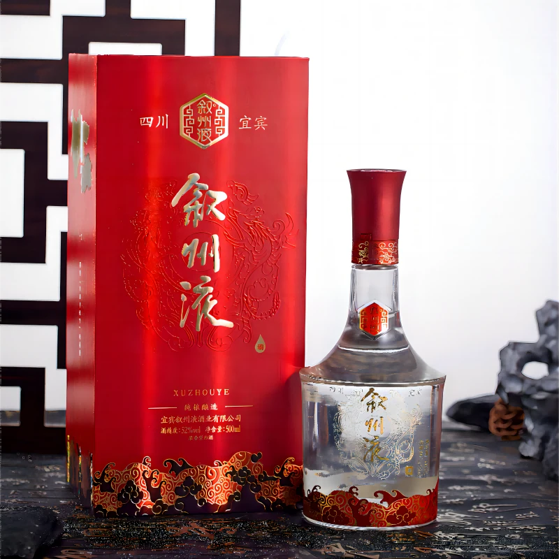 叙州液五粮浓香型固态发酵粮食酒四川宜宾优级白酒52度500ml