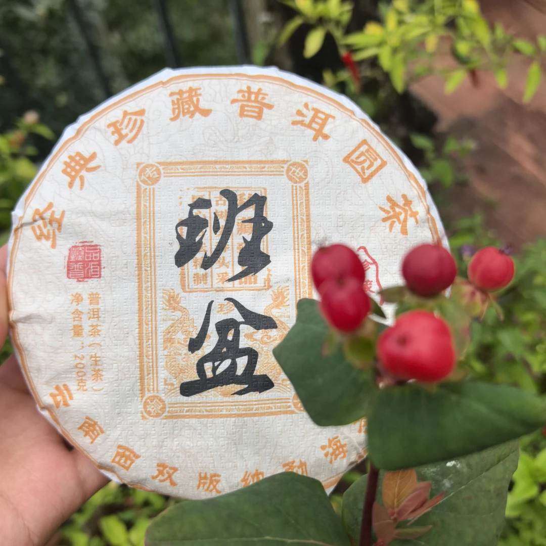 2021年 班盆老寨古树生茶 200克/饼（勐海茶区）