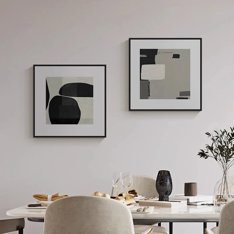 轻奢抽象装饰画大气客厅餐厅极简艺术壁画高级感高档简约卧室挂画