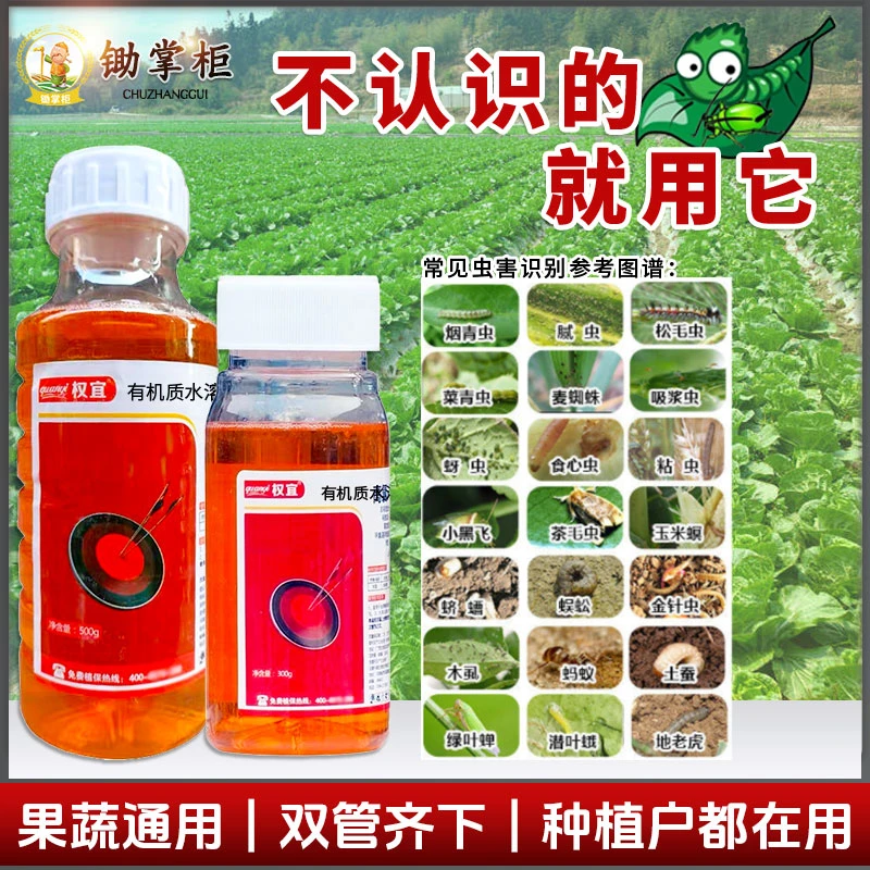 高氯甲唯盐白菜甜菜夜蛾菜青虫粘虫小菜蛾玉米螟虫果树蔬菜杀虫剂