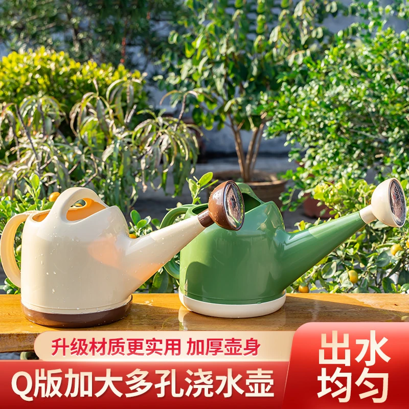 老花农家用浇花水壶园艺浇花壶阳台加厚养花工具园林耐摔洒水壶4L