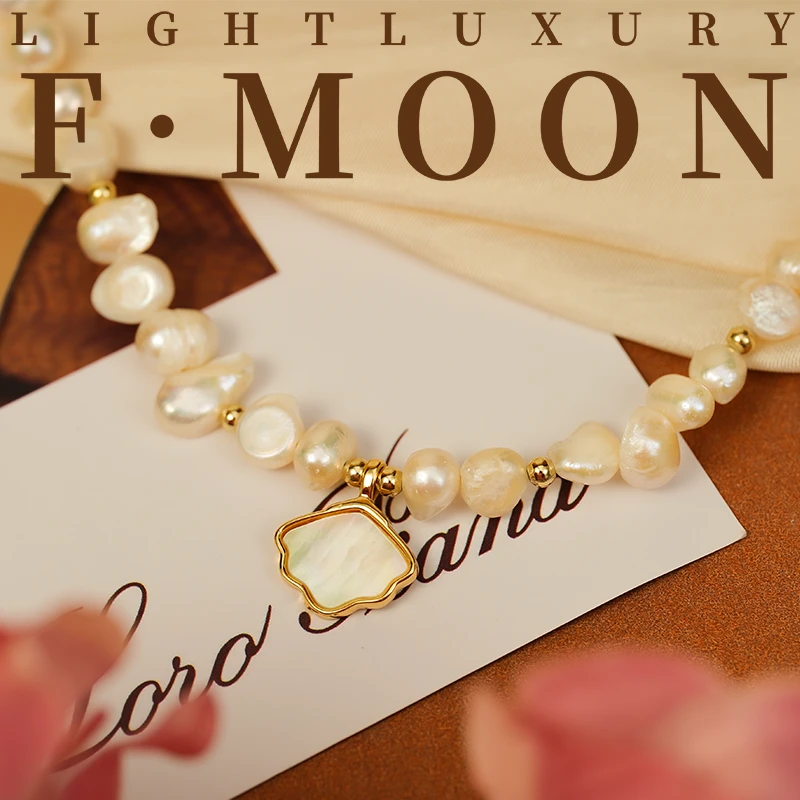 铜合金项链 上弦月MOON【月亮城堡】简约清新气质锁骨项链004