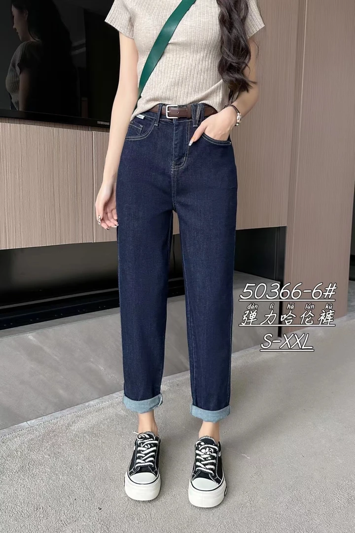 【艳子家】新款牛仔裤气质款 时尚  简约女 百搭小个子