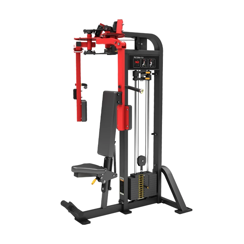 商用健身房健身器材蝴蝶夹胸训练器锻炼胸部器械支臂夹胸综合训练