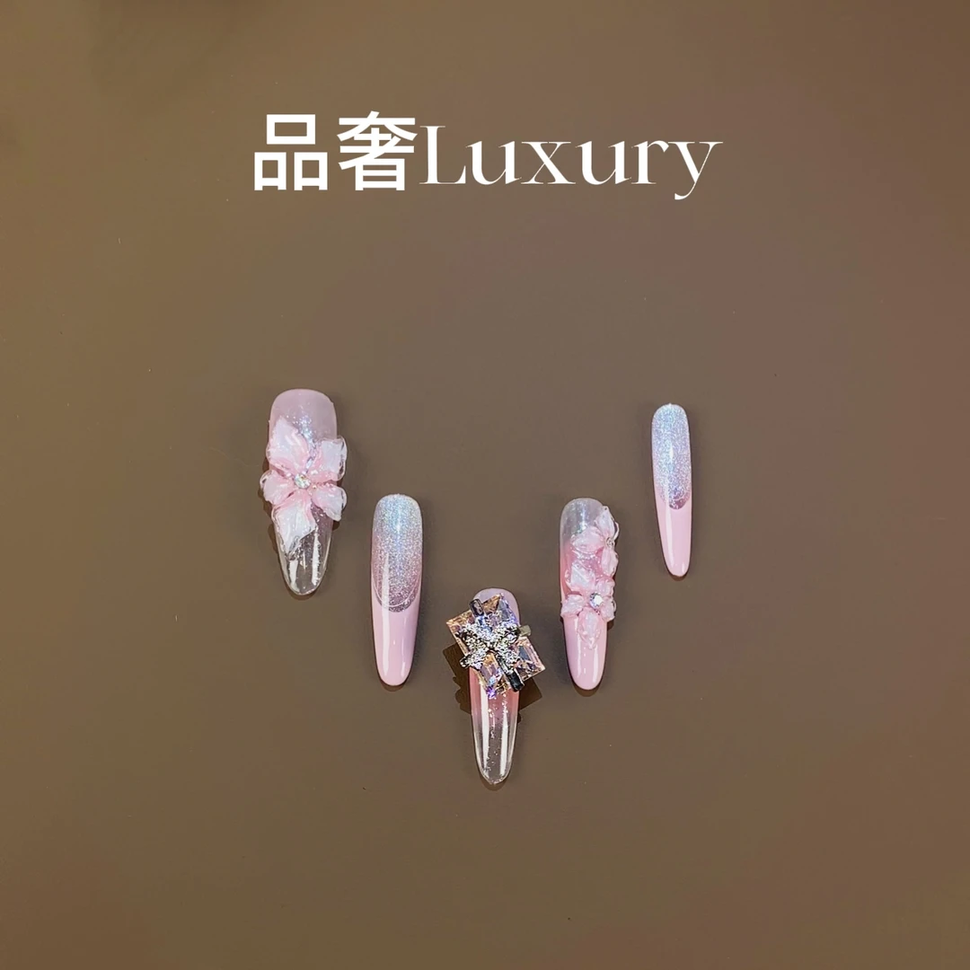 【44号】品奢纯手工定制穿戴甲