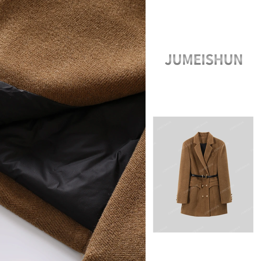 【聚美顺轻奢定制】2024冬季新款气质百搭女士羽绒设计外套8521112