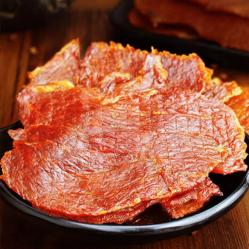 （客家郎）原切猪肉脯猪肉干霸王猪肉脯原味营养整切大片美味口感