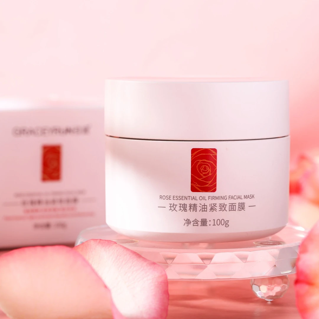 【泰山娟姐自营】-引润-玫瑰精油紧致面膜100g/瓶