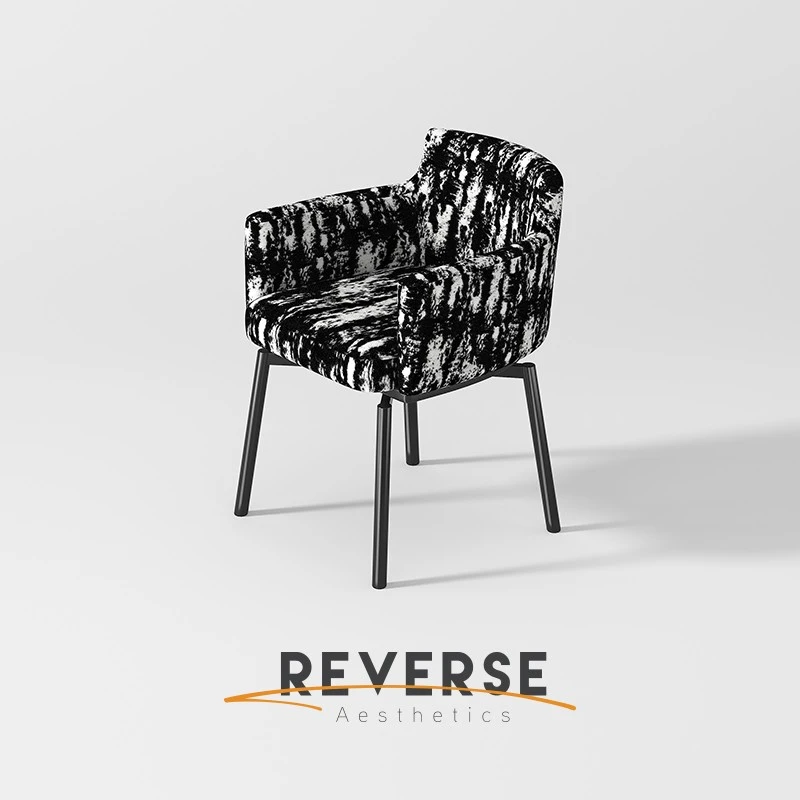 【源头工厂】【品牌直营】逆时针轻奢可旋转高端餐椅书桌办公洽谈椅