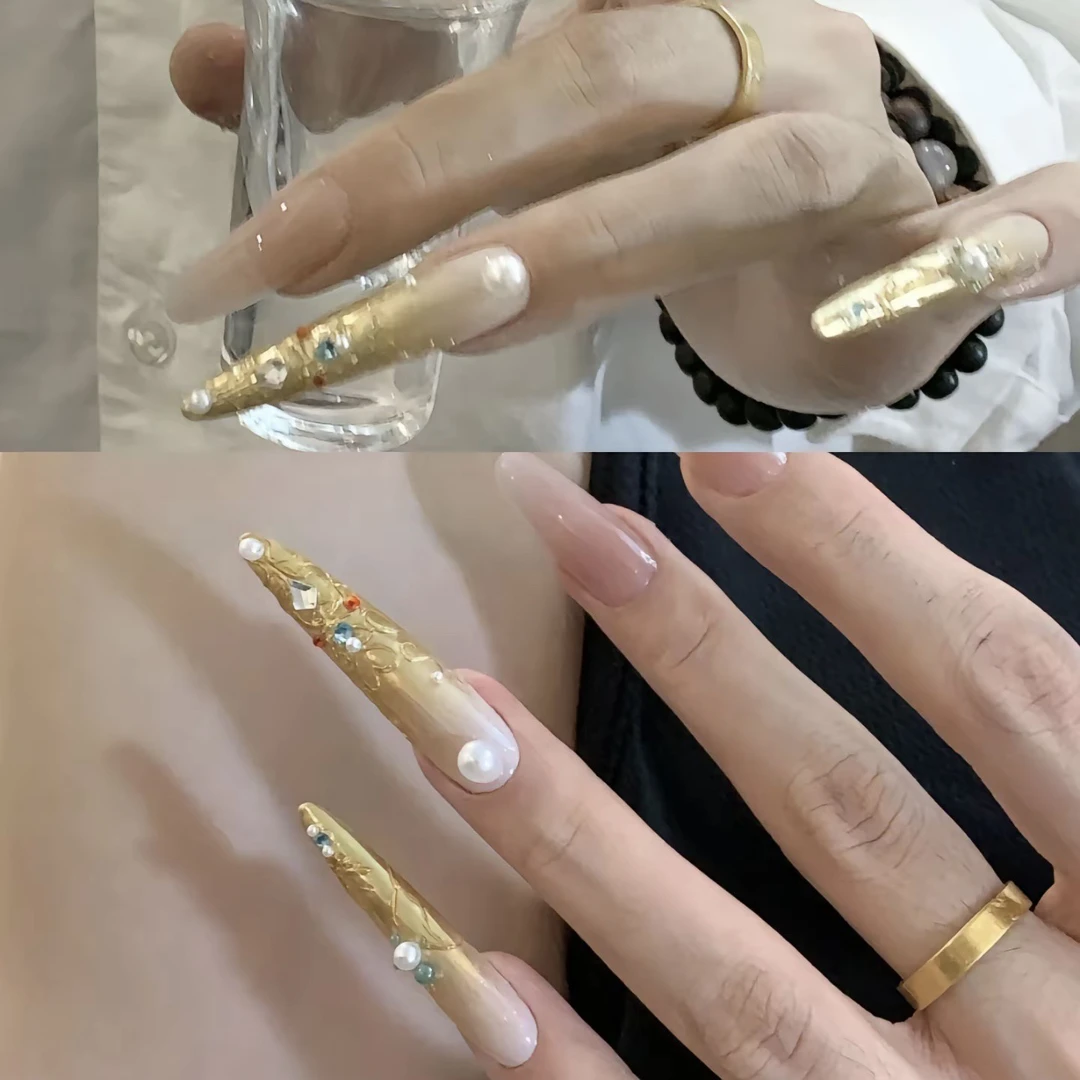 嬛嬛护甲】熹妃回宫穿戴甲纯手工金属高级重工