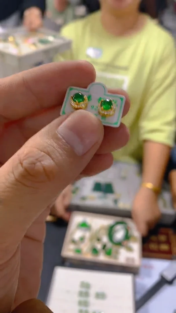【闪购商品】定制翡翠银S925镶嵌0175392791