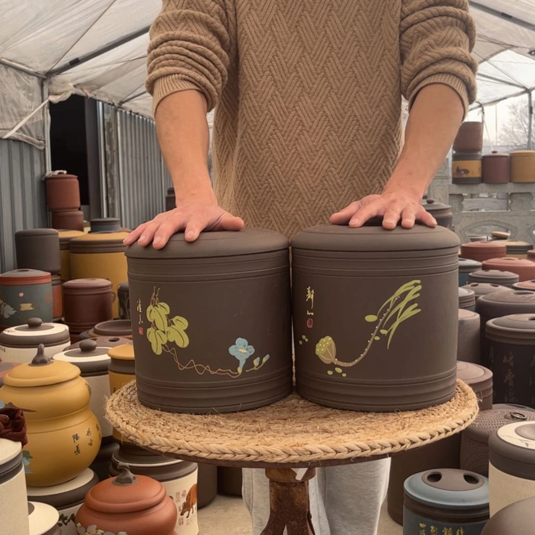 【闪购商品】紫砂茶叶罐