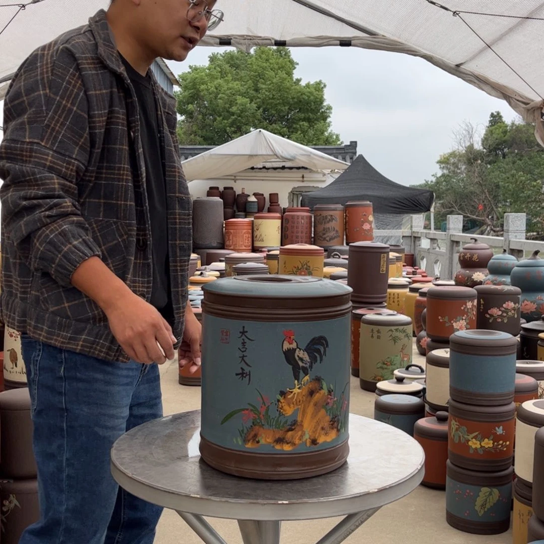 紫砂茶叶罐茶叶罐