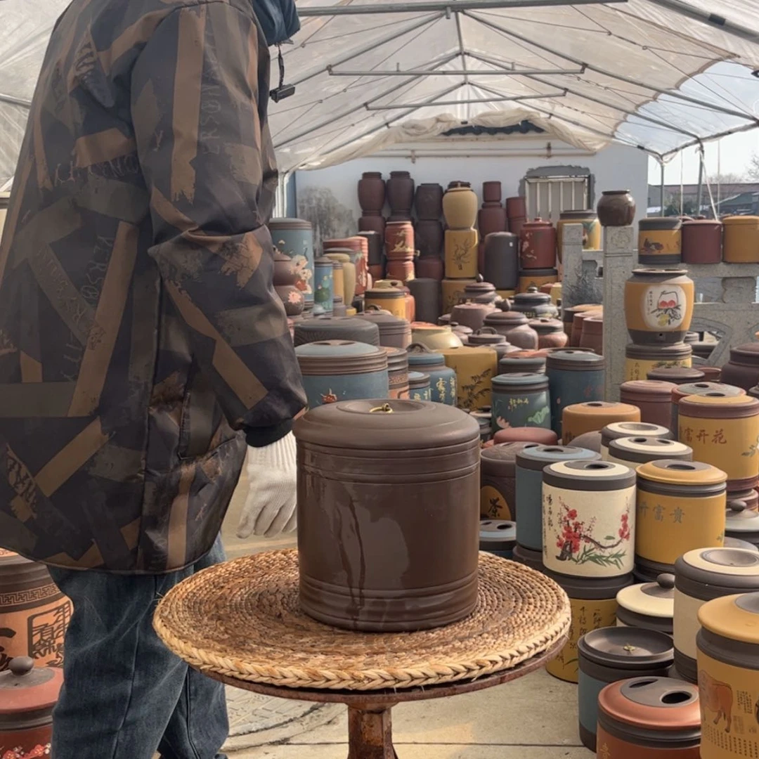 【闪购商品】紫砂茶叶罐