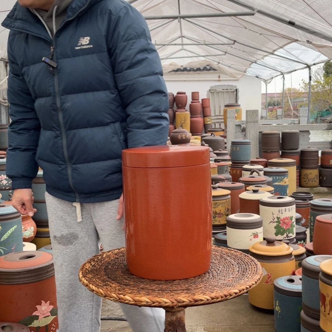 【闪购商品】紫砂茶叶罐
