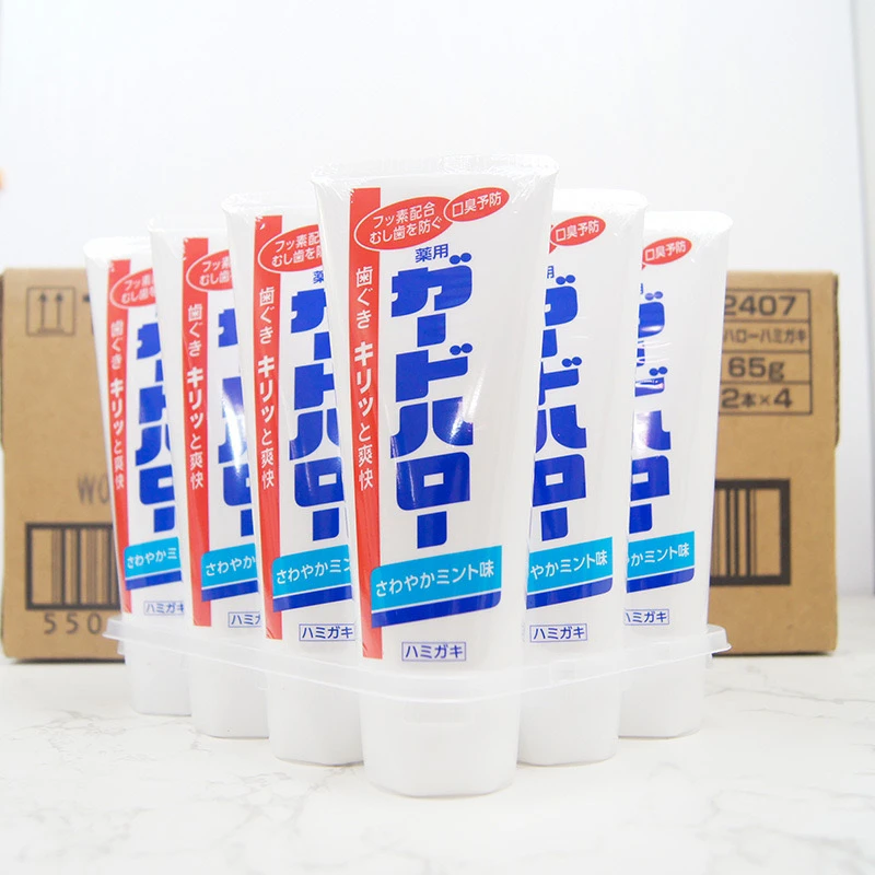日本进口大白牙膏口腔清洁护理去异味去黄165g