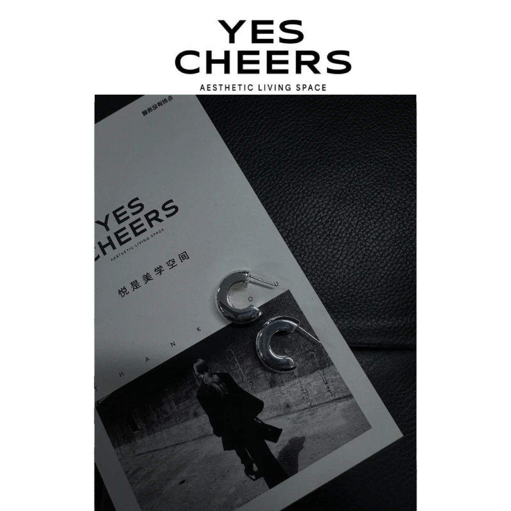 925银耳饰 悦是YES CHEERS【柯同款耳饰】一对925银 rh31