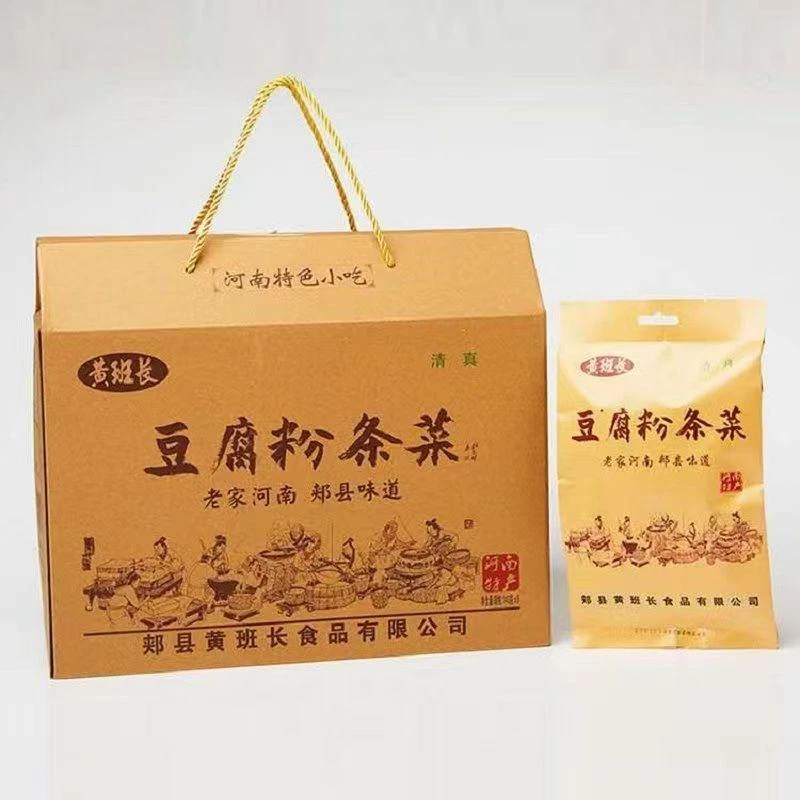 郏县特产黄班长加量豆腐粉条菜河南美食正宗豆腐菜特色清真新包装