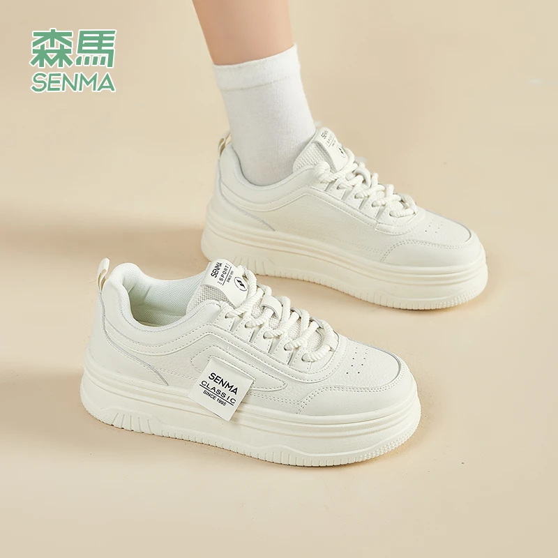 森马女鞋春夏季清凉透气新款女鞋时尚女款鞋百搭学生白色休闲鞋