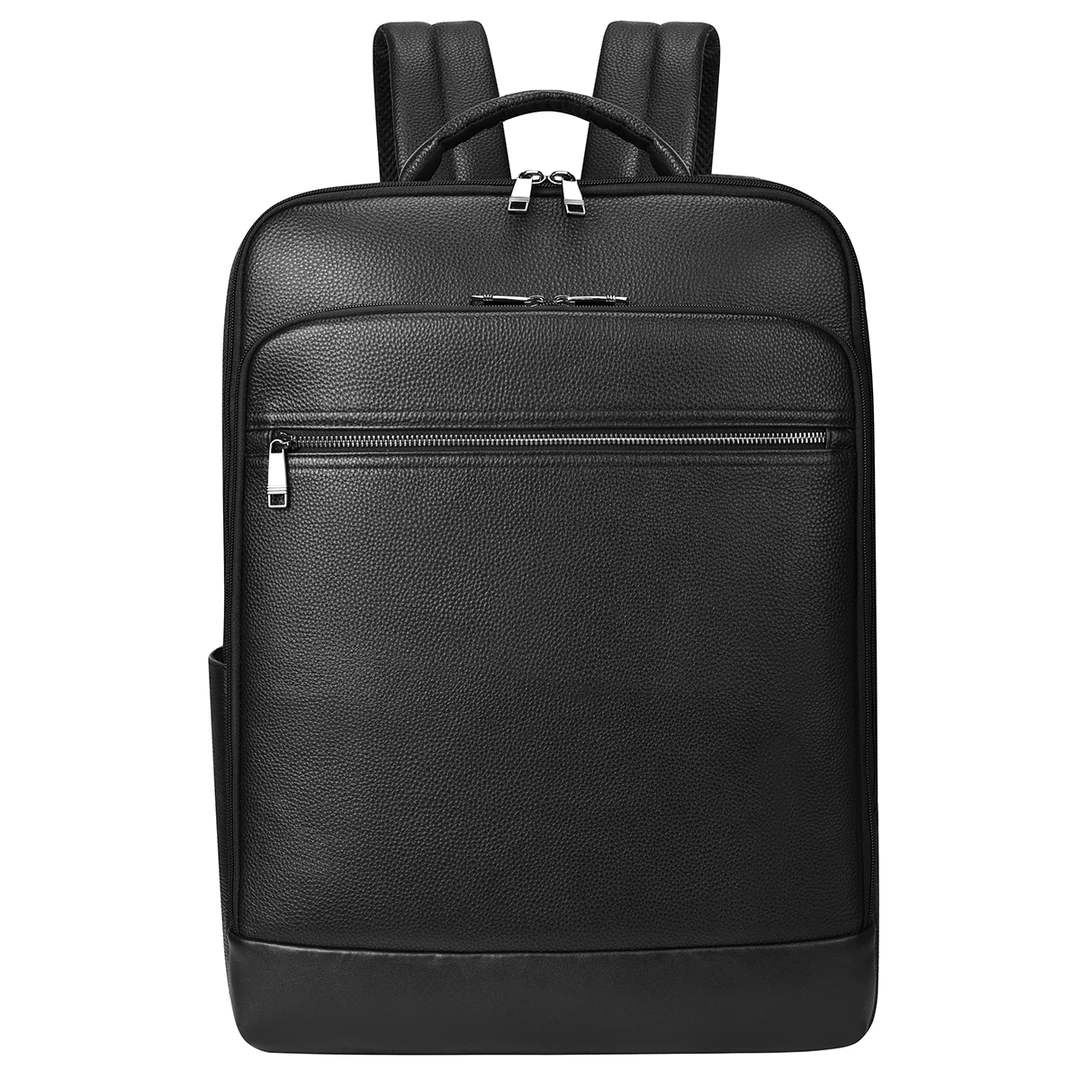 2024新款头层牛皮超大容量18寸电脑可装出差旅行多功能双肩包7002