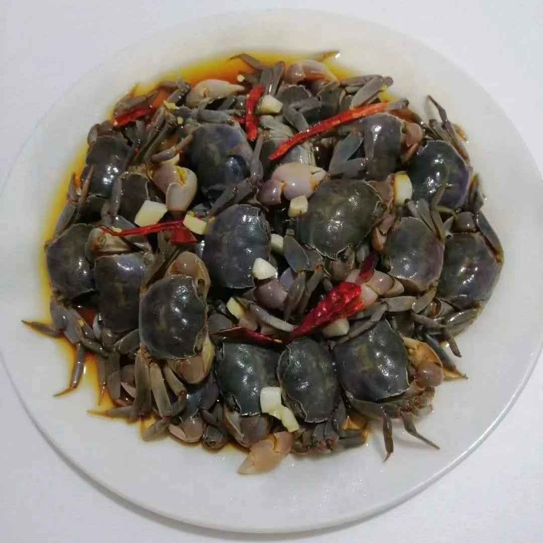 老张海产品现做现发醉小黄蟹醉蟹4瓶(250克/瓶)腌制食品冷冻保存