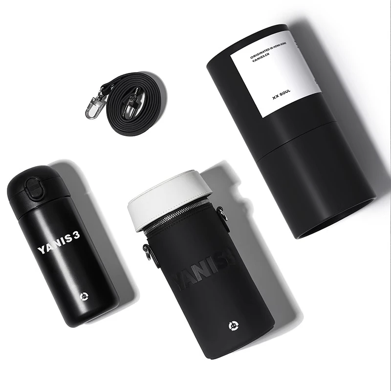 【蛋先森水杯溯源】YANIS3时尚户外轻奢保温杯XX SOUL旅行斜挎水杯