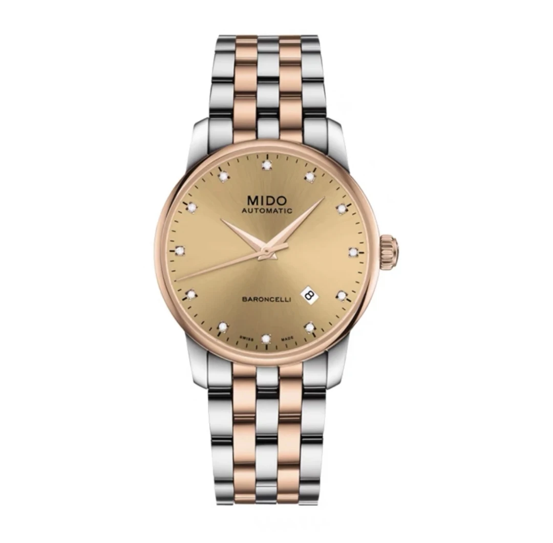 99新 Mido/美度 壹/贝伦赛丽7600/公价9900/表径29mm/全套
