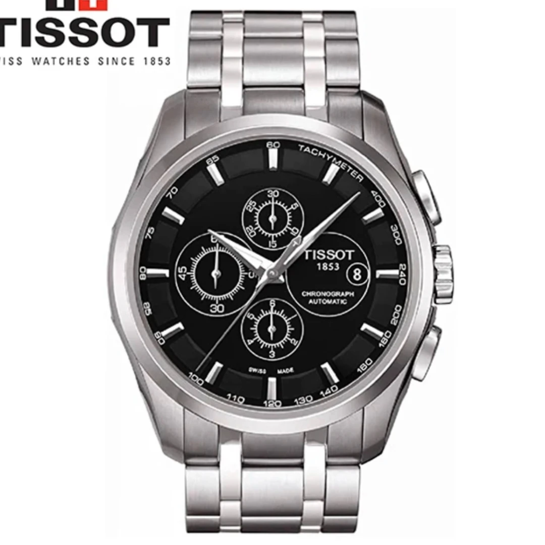 99新 Tissot/天梭 壹/库图035627/大表径43mm/名表/时尚/多功能